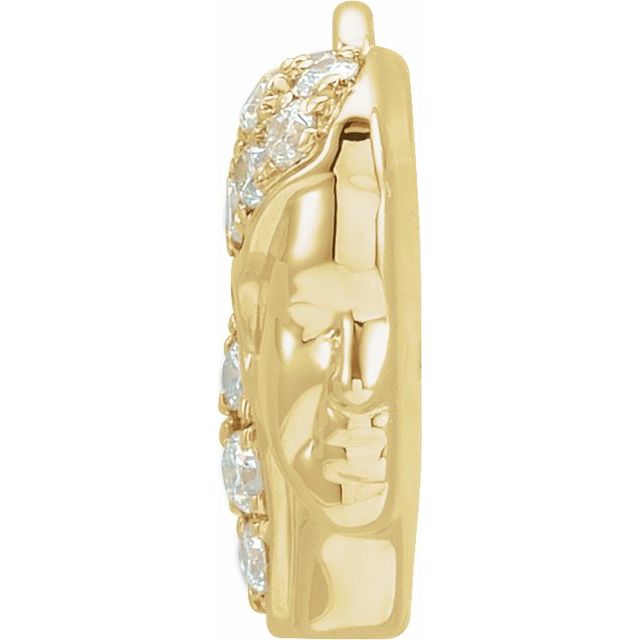 Petite Pavé® 1/5 CTW Natural Diamond Gemini Dangle