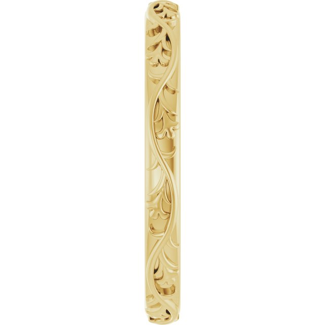 Sculptural Flat Band