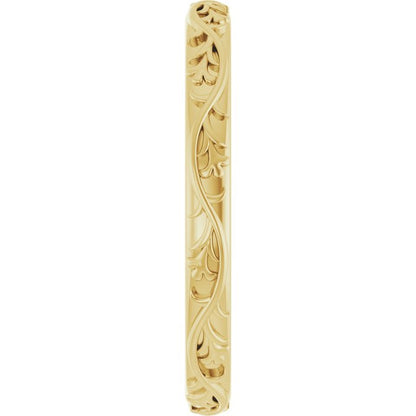 Sculptural Flat Band