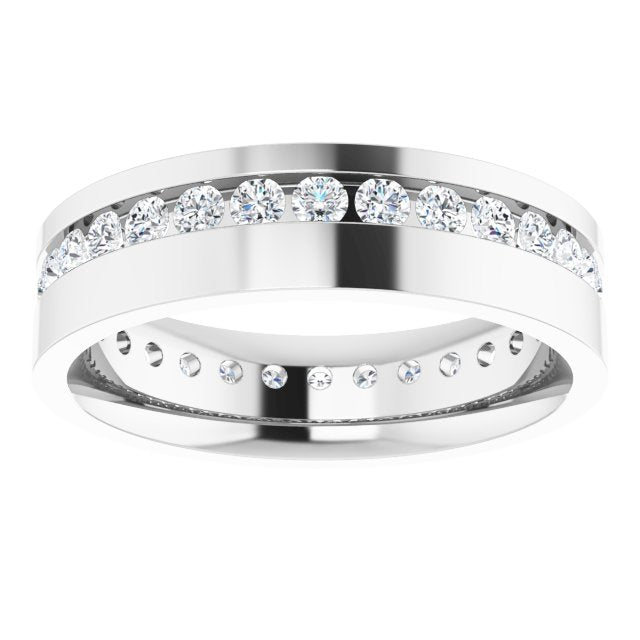 9/10 CTW Lab-Grown Diamond Band, 5.5 mm