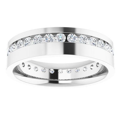 9/10 CTW Lab-Grown Diamond Band, 5.5 mm