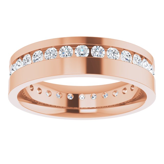 9/10 CTW Lab-Grown Diamond Band, 5.5 mm