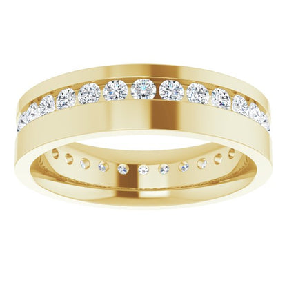 9/10 CTW Lab-Grown Diamond Band, 5.5 mm