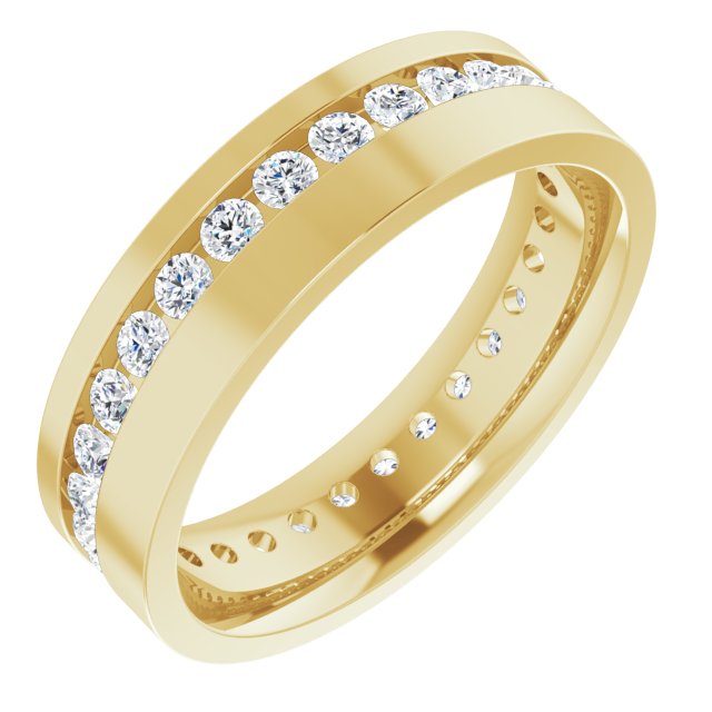 9/10 CTW Lab-Grown Diamond Band, 5.5 mm