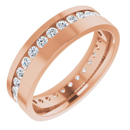9/10 CTW Lab-Grown Diamond Band, 5.5 mm