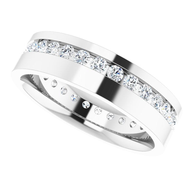 9/10 CTW Lab-Grown Diamond Band, 5.5 mm