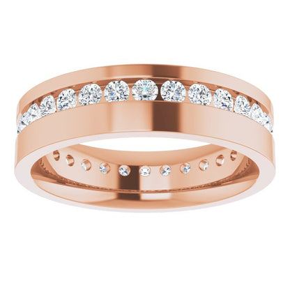 9/10 CTW Lab-Grown Diamond Band, 5.5 mm