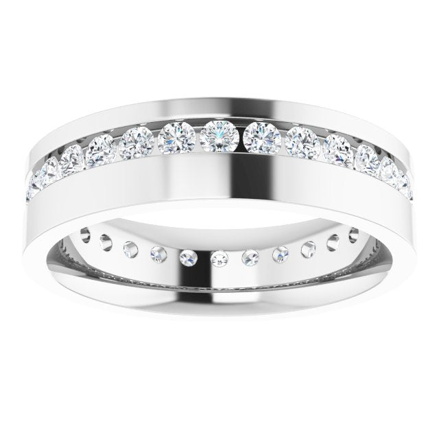 9/10 CTW Lab-Grown Diamond Band, 5.5 mm