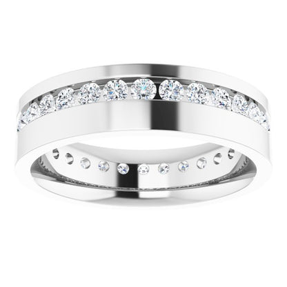9/10 CTW Lab-Grown Diamond Band, 5.5 mm