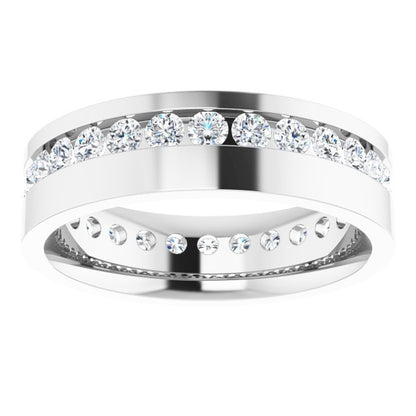 7/8 CTW Lab-Grown Diamond Band, 5.5 mm
