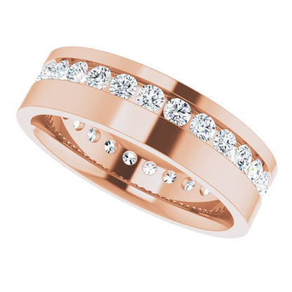 7/8 CTW Lab-Grown Diamond Band, 5.5 mm