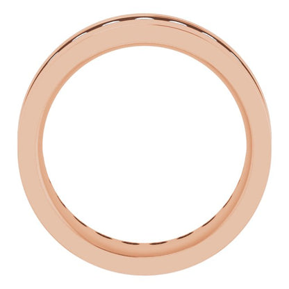 3/4 CTW Lab-Grown Diamond Band, 6.5 mm