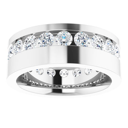 1 3/4 CTW Lab-Grown Diamond Band, 7.5 mm