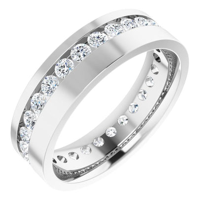 7/8 CTW Lab-Grown Diamond Band, 5.5 mm