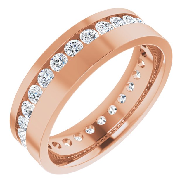 7/8 CTW Lab-Grown Diamond Band, 5.5 mm