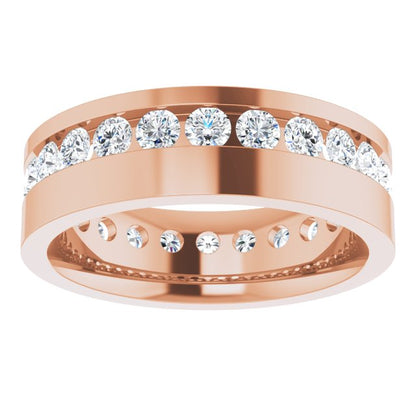 2 1/6 CTW Lab-Grown Diamond Band