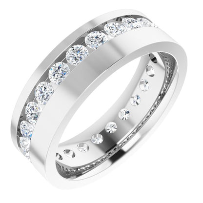 2 1/6 CTW Lab-Grown Diamond Band