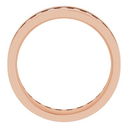 3/4 CTW Lab-Grown Diamond Band, 6.5 mm