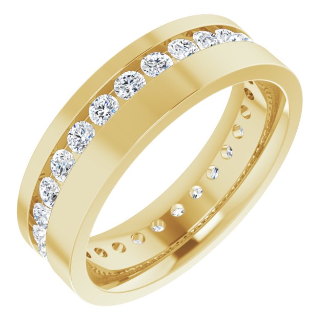 7/8 CTW Lab-Grown Diamond Band, 5.5 mm