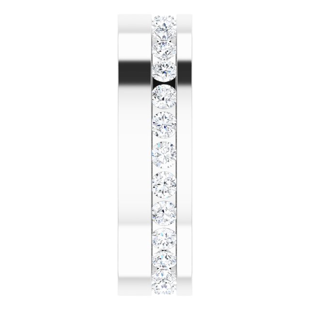 7/8 CTW Lab-Grown Diamond Band, 5.5 mm