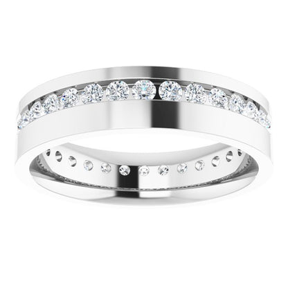 1 CTW Lab-Grown Diamond Band, 5.5 mm