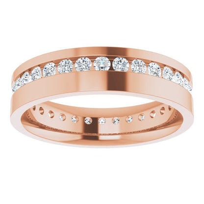 1 CTW Lab-Grown Diamond Band, 5.5 mm