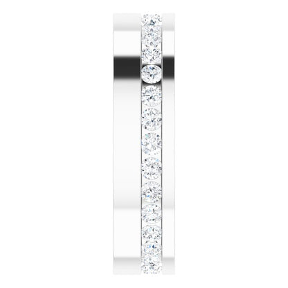 1 CTW Lab-Grown Diamond Band, 5.5 mm