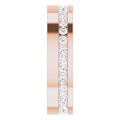 1 CTW Lab-Grown Diamond Band, 5.5 mm