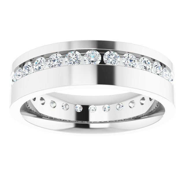 7/8 CTW Lab-Grown Diamond Band, 5.5 mm