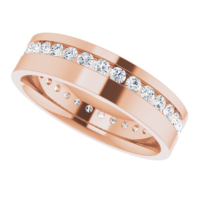 1 CTW Lab-Grown Diamond Band, 5.5 mm
