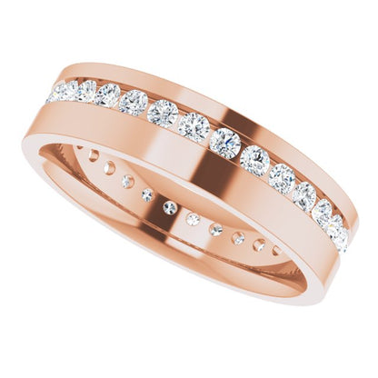 1 CTW Lab-Grown Diamond Band, 5.5 mm