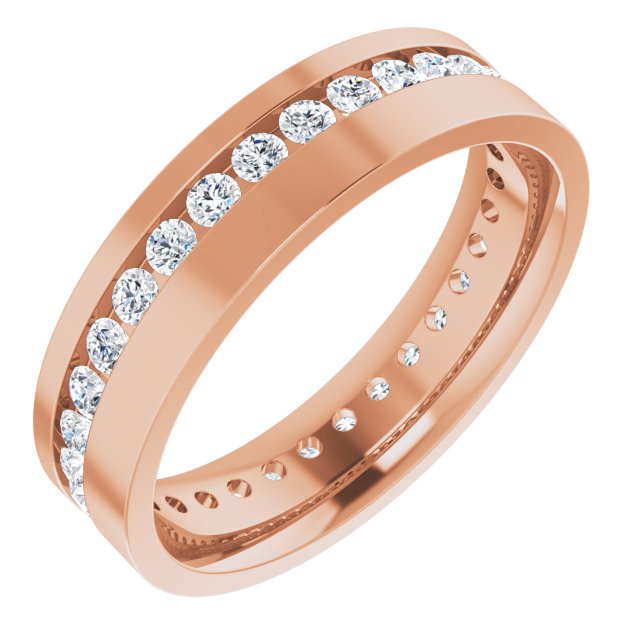 1 CTW Lab-Grown Diamond Band, 5.5 mm