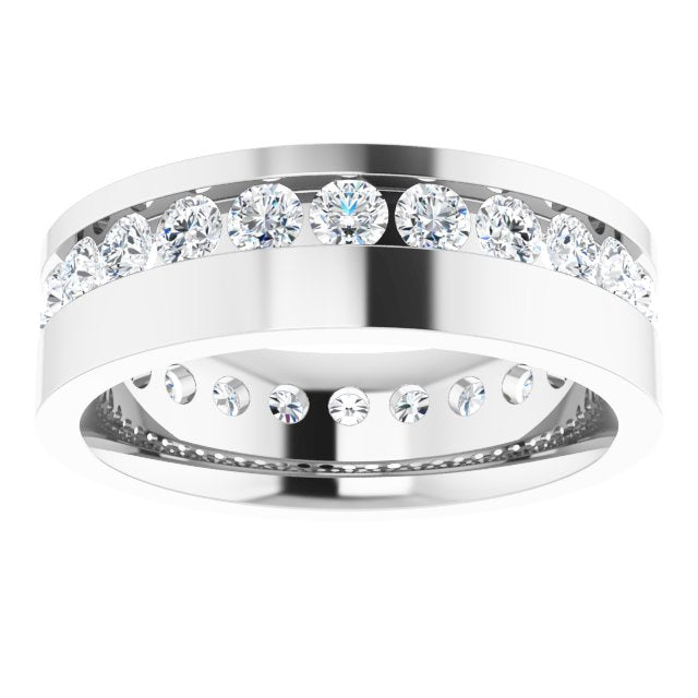 2 1/6 CTW Lab-Grown Diamond Band