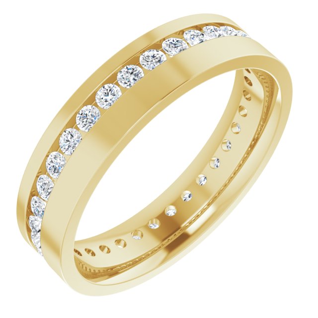 1 CTW Lab-Grown Diamond Band, 5.5 mm