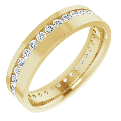 1 CTW Lab-Grown Diamond Band, 5.5 mm