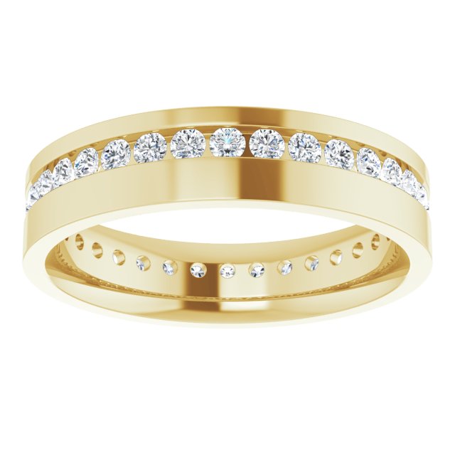 1 CTW Lab-Grown Diamond Band, 5.5 mm