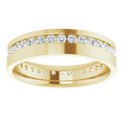 1 CTW Lab-Grown Diamond Band, 5.5 mm