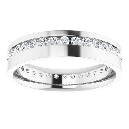 1 CTW Lab-Grown Diamond Band, 5.5 mm