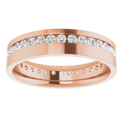 1 CTW Lab-Grown Diamond Band, 5.5 mm