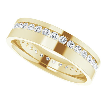 1 CTW Lab-Grown Diamond Band, 5.5 mm