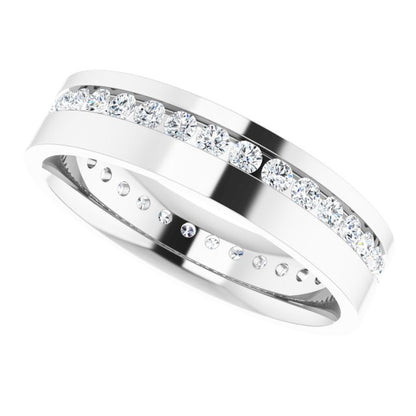 1 CTW Lab-Grown Diamond Band, 5.5 mm