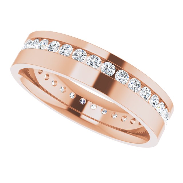 1 CTW Lab-Grown Diamond Band, 5.5 mm