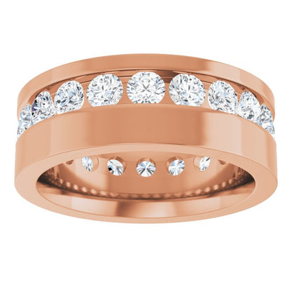1 3/4 CTW Lab-Grown Diamond Band, 7.5 mm