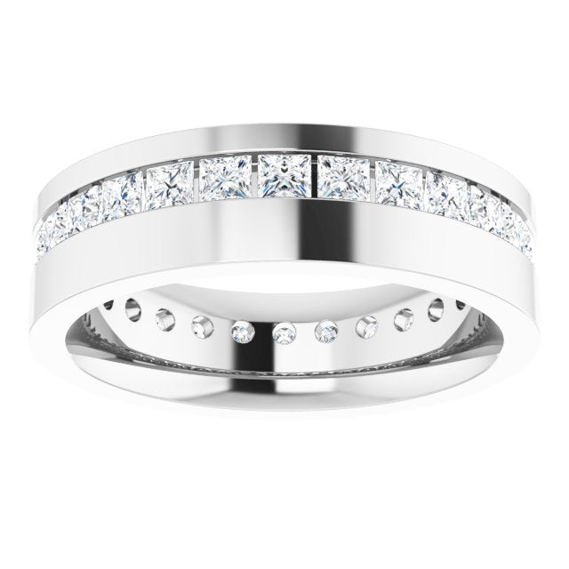 1 1/4 CTW Lab-Grown Diamond Band, 5.5 mm