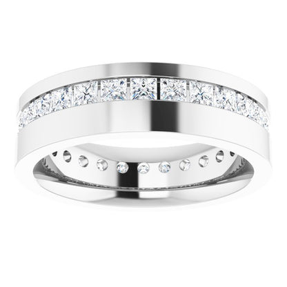 1 1/4 CTW Lab-Grown Diamond Band, 5.5 mm