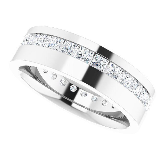 1 1/4 CTW Lab-Grown Diamond Band, 5.5 mm