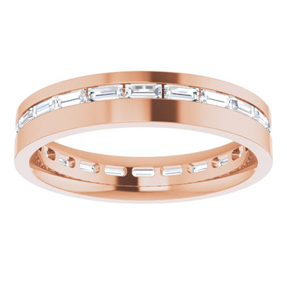1 1/4 CTW Lab-Grown Diamond Band, 5.5 mm