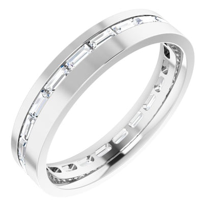 1 1/4 CTW Lab-Grown Diamond Band, 5.5 mm