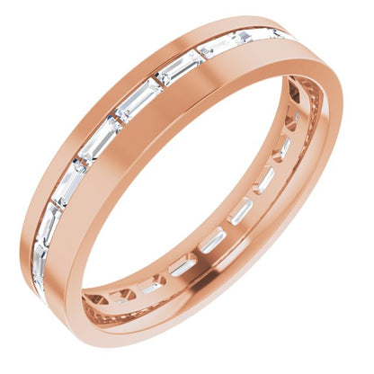 1 1/4 CTW Lab-Grown Diamond Band, 5.5 mm