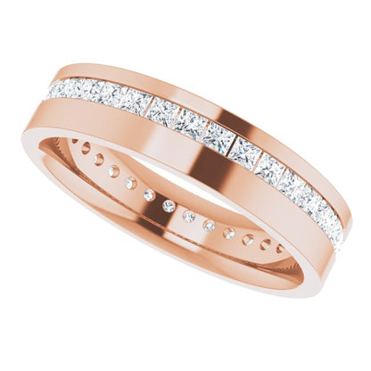 1 5/8 CTW Lab-Grown Diamond Band, 5.5 mm